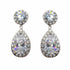 Palestro Milano Orecchini Silver Cristallo Goccia di Cristallo&Zirconi
