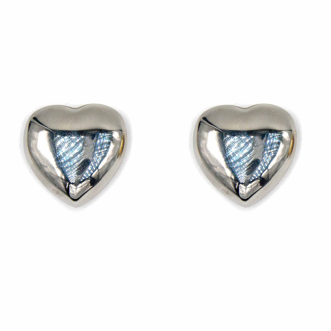 Palestro Milano Orecchini Silver Cuore Big