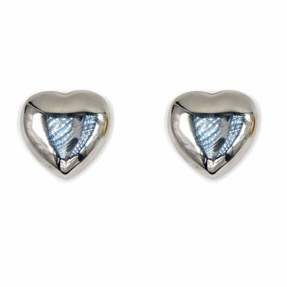 Palestro Milano Orecchini Silver Cuore Big