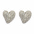 Palestro Milano Orecchini Silver Cuoricini di Zirconi