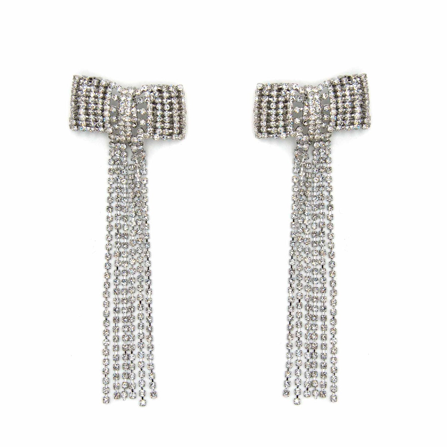 Palestro Milano Orecchini Silver Fiocco a cascata