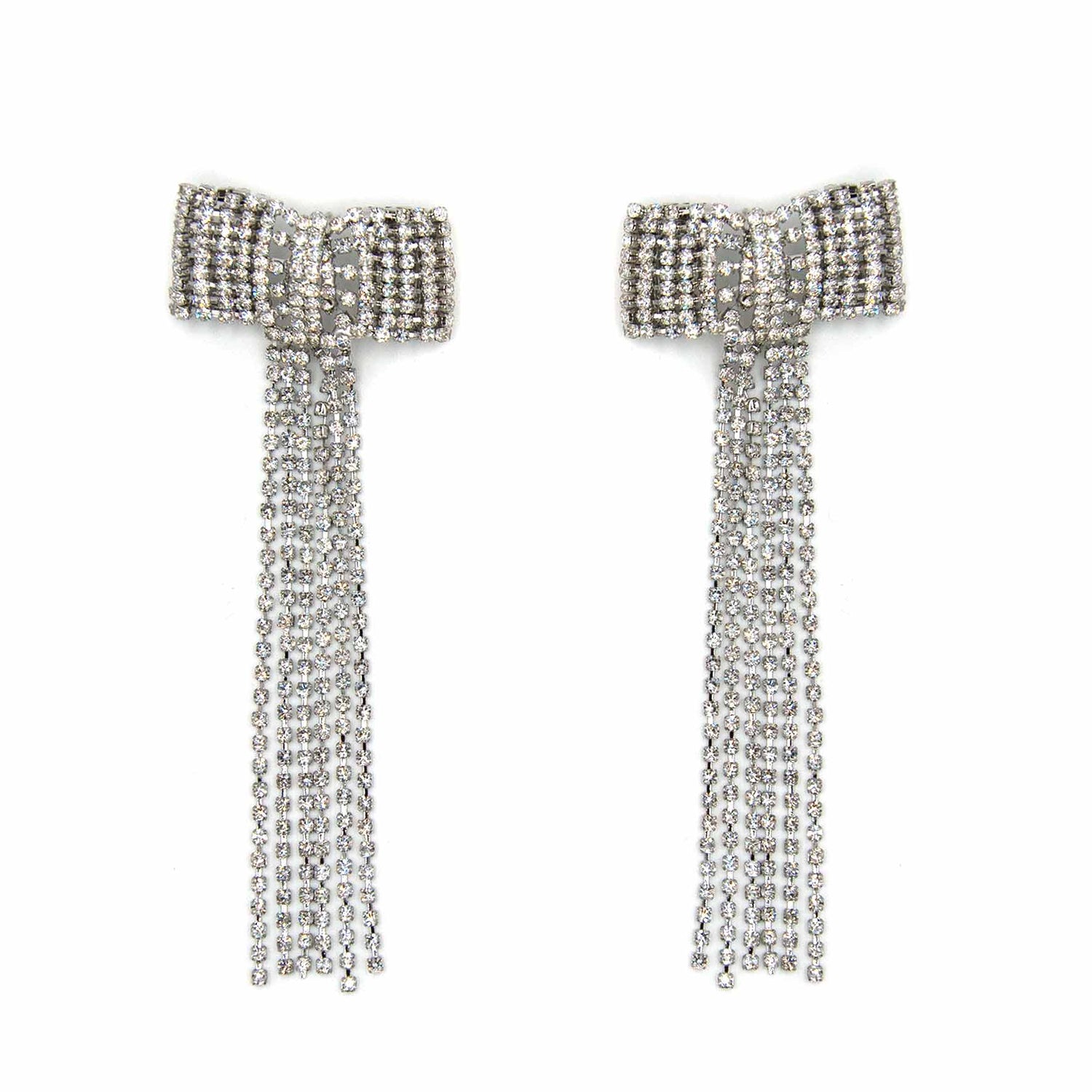 Palestro Milano Orecchini Silver Fiocco a cascata