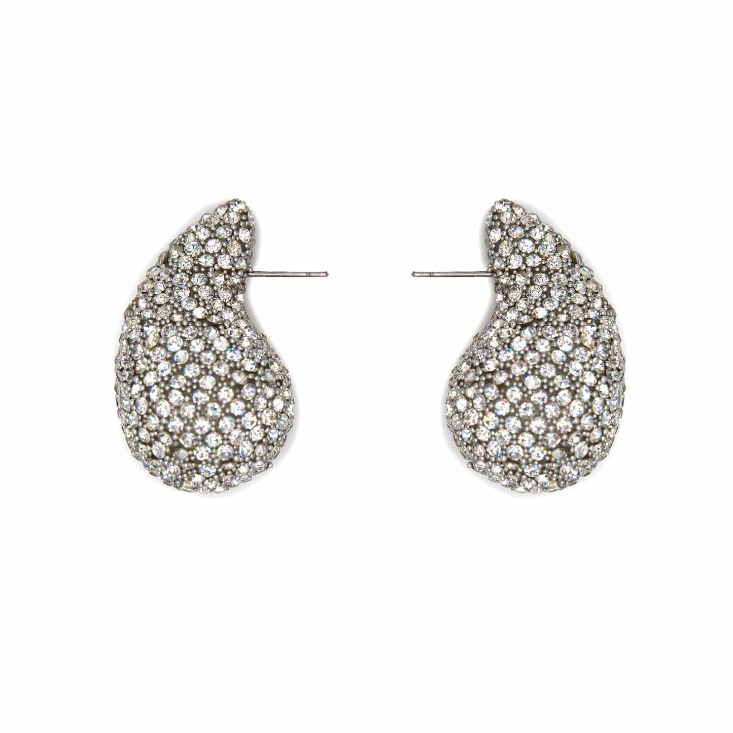 Palestro Milano Orecchini Silver Goccia di zirconi