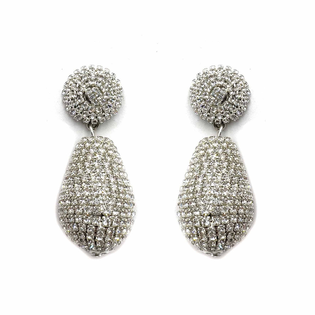 Palestro Milano Orecchini Silver Goccia Luminosa