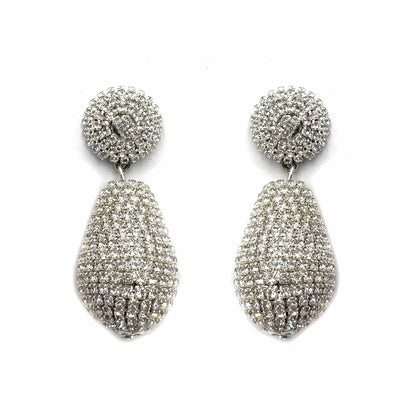 Palestro Milano Orecchini Silver Goccia Luminosa