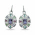 Palestro Milano Orecchini Silver - Lillac Multicolor Era di Pavè