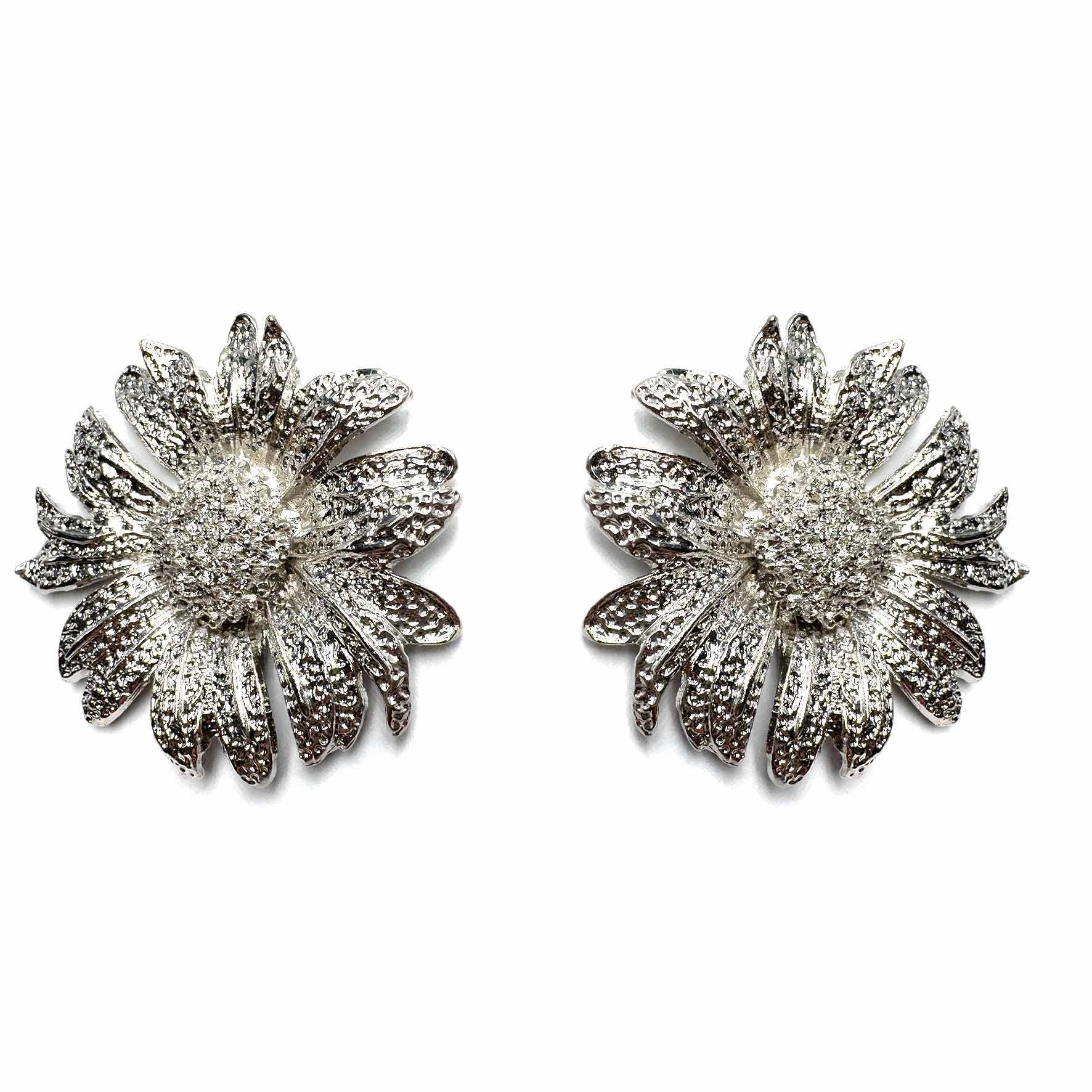 Palestro Milano Orecchini Silver Margherite Big
