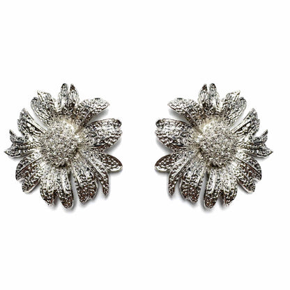 Palestro Milano Orecchini Silver Margherite Big