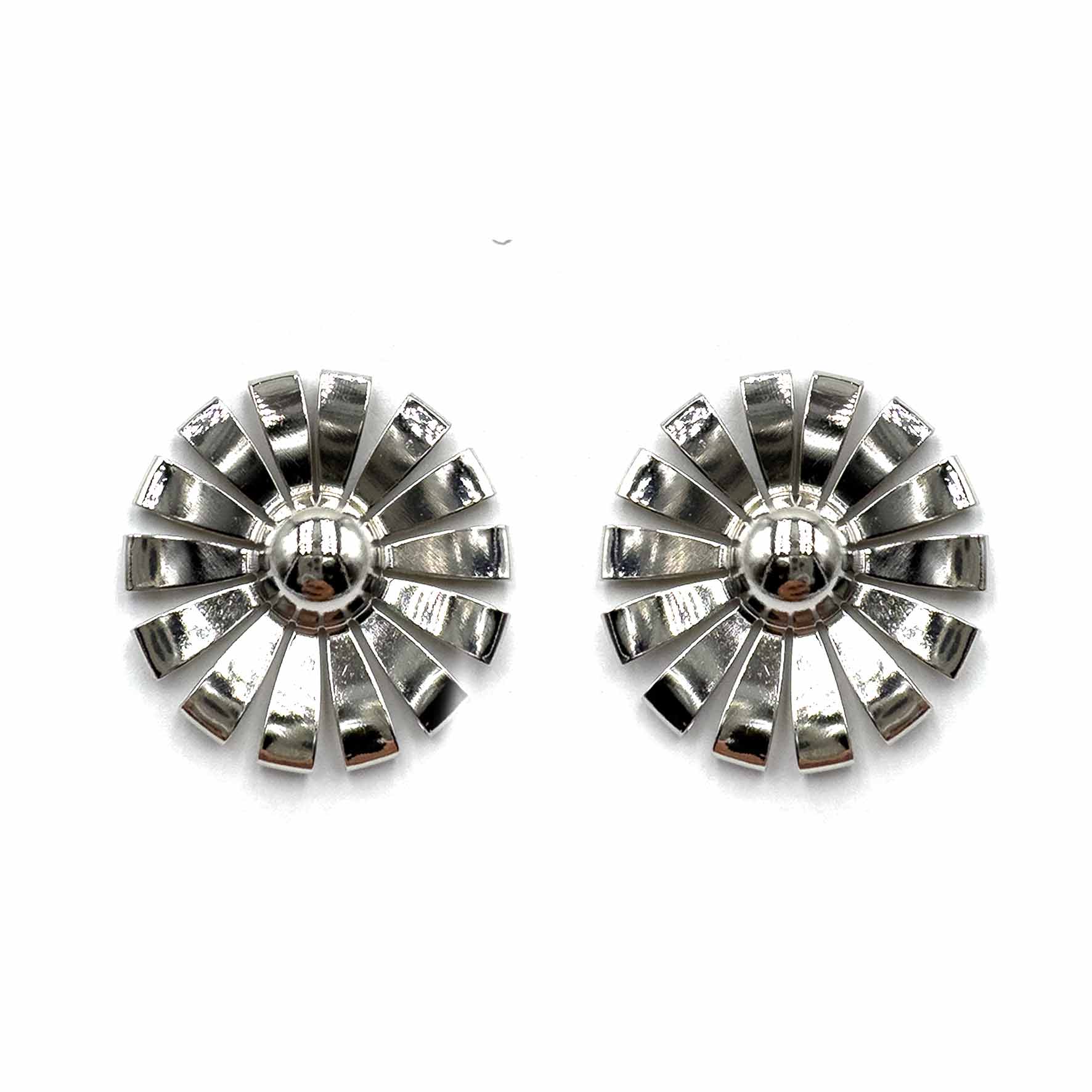 Palestro Milano Orecchini Silver Margherite colorate