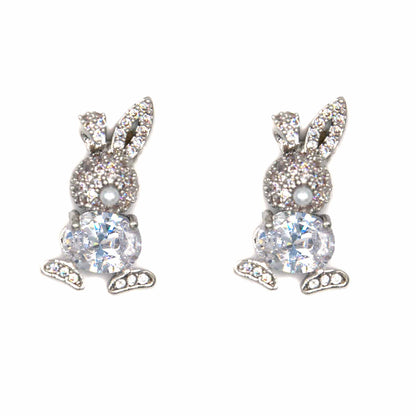 Palestro Milano Orecchini Silver Mini Bunny