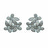 Palestro Milano Orecchini Silver Mini farfalline di pavè