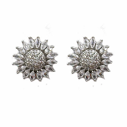 Palestro Milano Orecchini Silver Mini girasoli