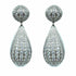 Palestro Milano Orecchini Silver Palloncino di zirconi