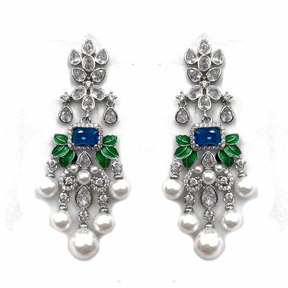 Palestro Milano Orecchini Silver Regina di perle