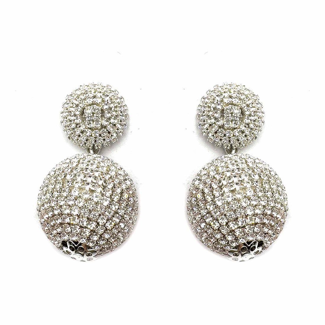 Palestro Milano Orecchini Silver Sfera Luminosa