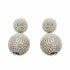 Palestro Milano Orecchini Silver Sfera Luminosa
