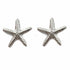 Palestro Milano Orecchini Silver Stelle marine slim