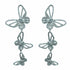 Palestro Milano Orecchini Silver Tris di farfalle