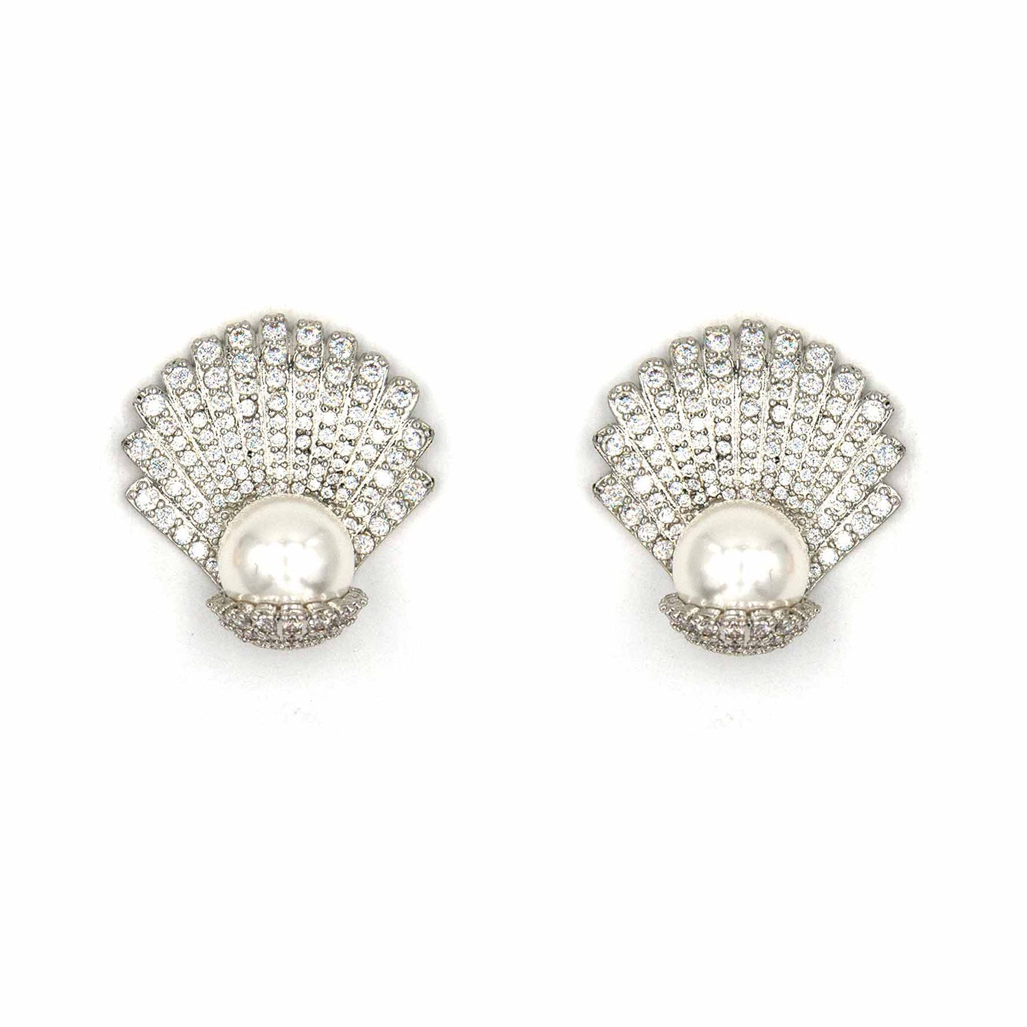 Palestro Milano Orecchini Silver Venere con perla