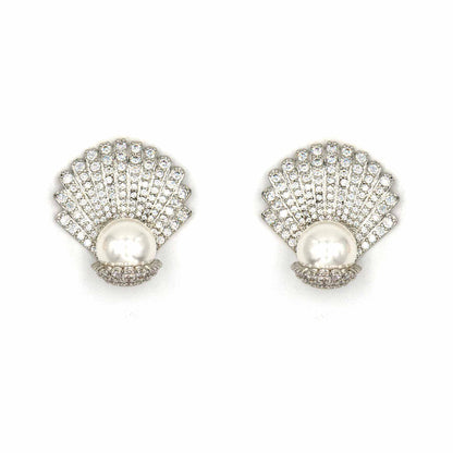 Palestro Milano Orecchini Silver Venere con perla