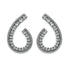 Palestro Milano Orecchini Silver Virgola Preziosa slim