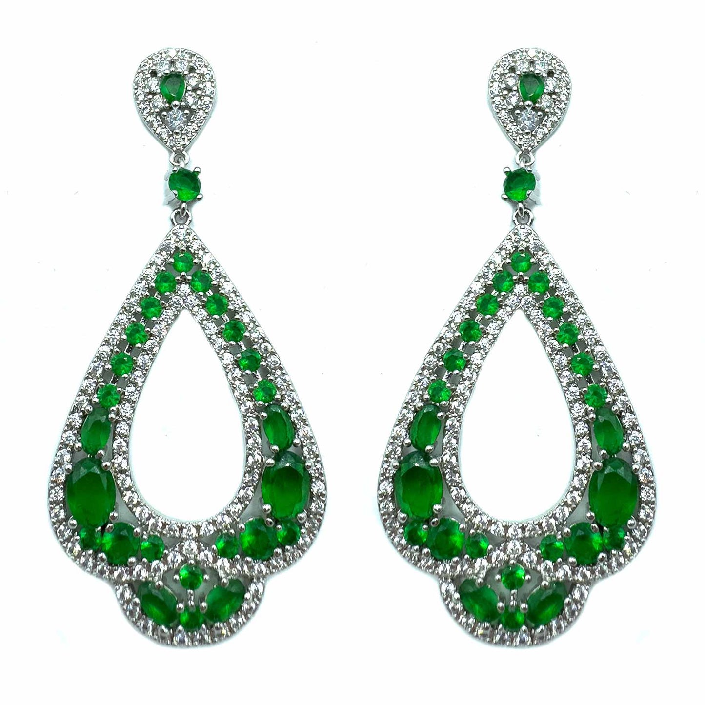 Palestro Milano Orecchini Smeraldo Letizia