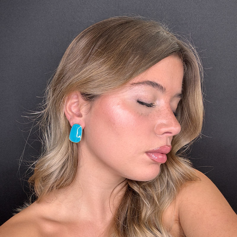 Palestro Milano Orecchini Specchi Colorati