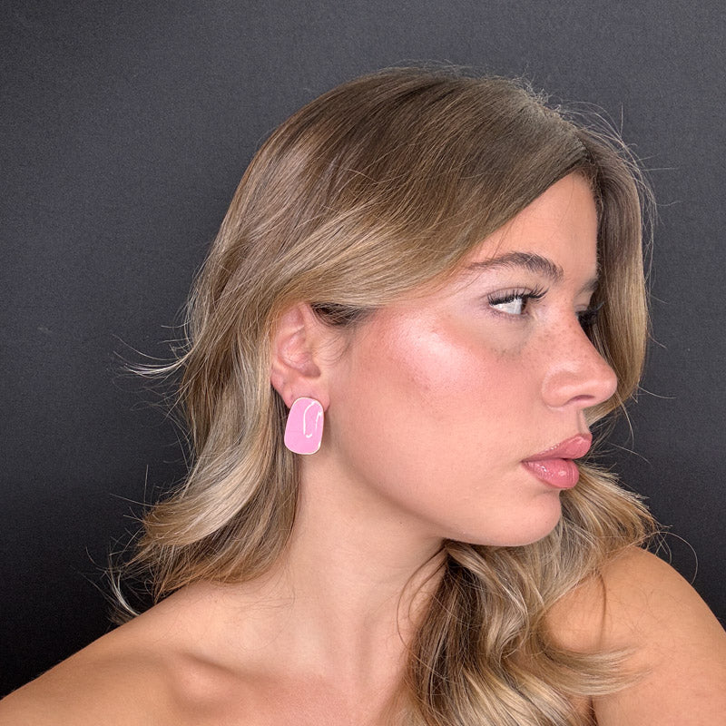 Palestro Milano Orecchini Specchi Colorati