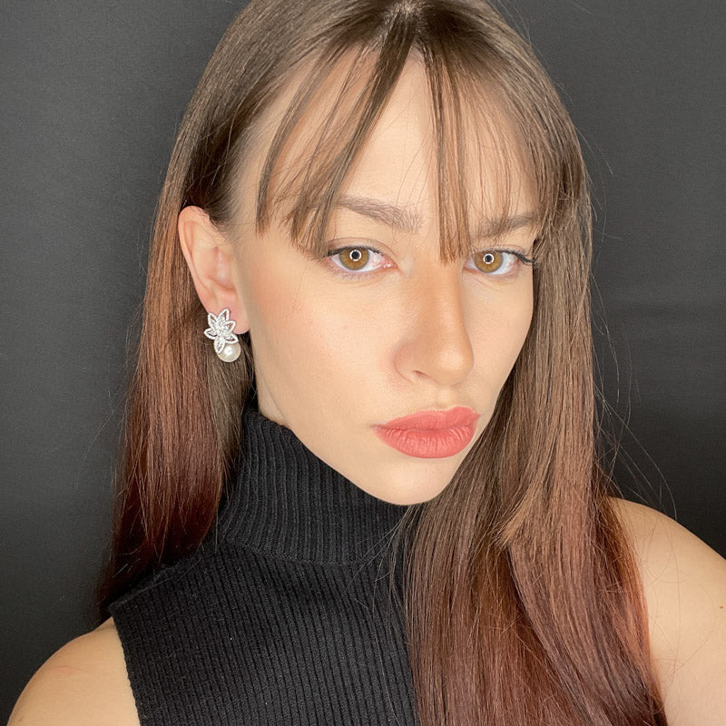 Palestro Milano Orecchini Stella Alpina