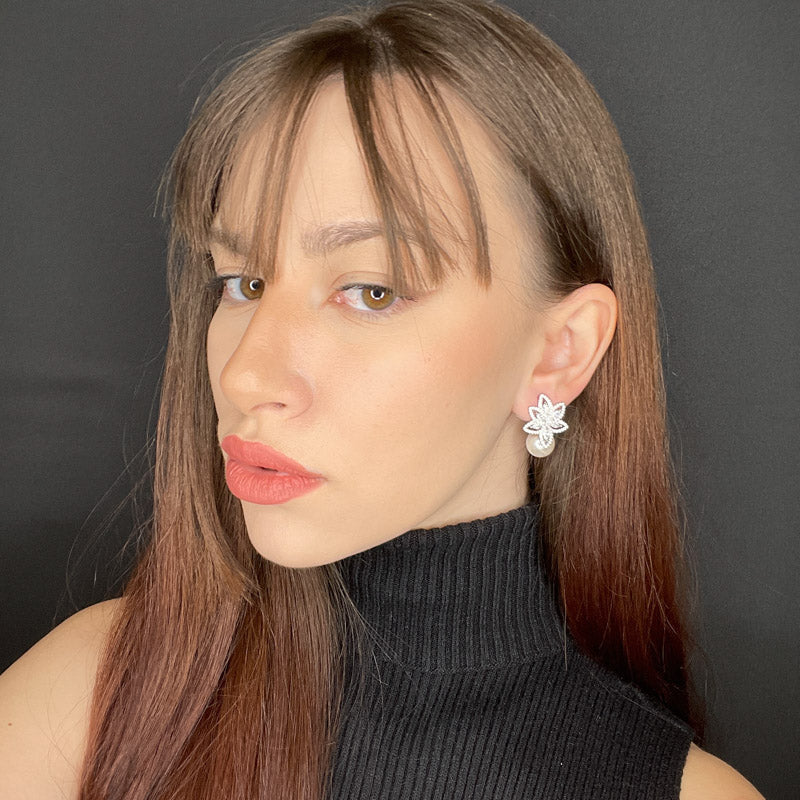 Palestro Milano Orecchini Stella Alpina