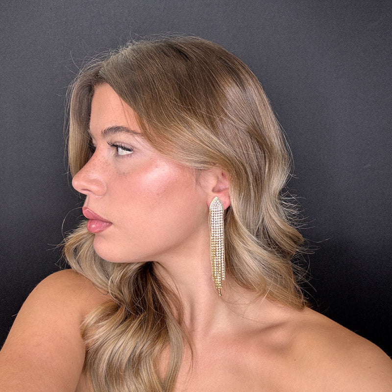 Palestro Milano Orecchini Stella cometa di zirconi