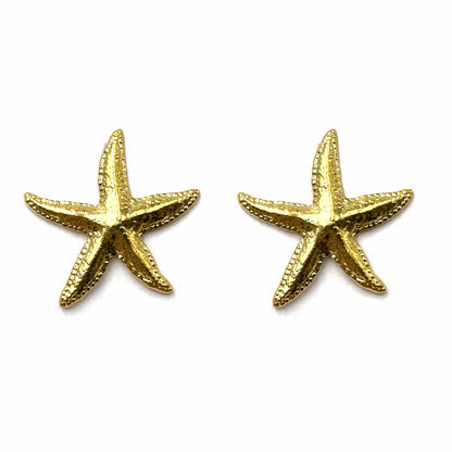 Palestro Milano Orecchini Stella di mare gold plated
