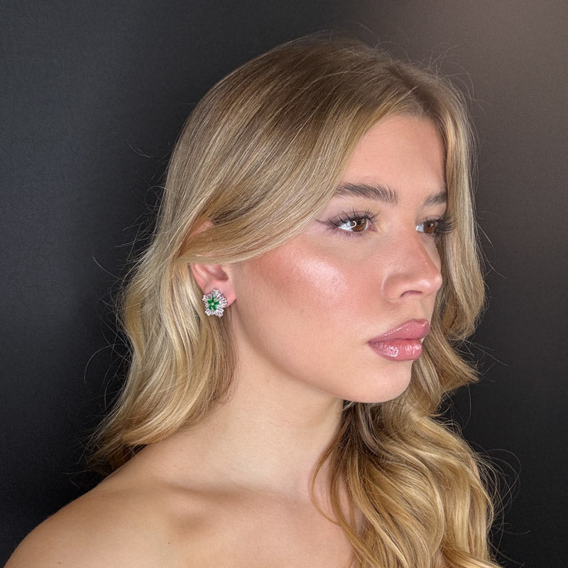 Palestro Milano Orecchini Stelle di pavè