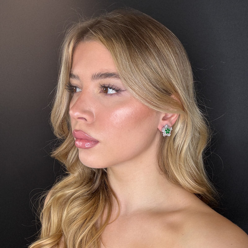 Palestro Milano Orecchini Stelle di pavè