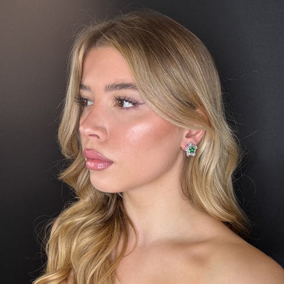 Palestro Milano Orecchini Stelle di pavè