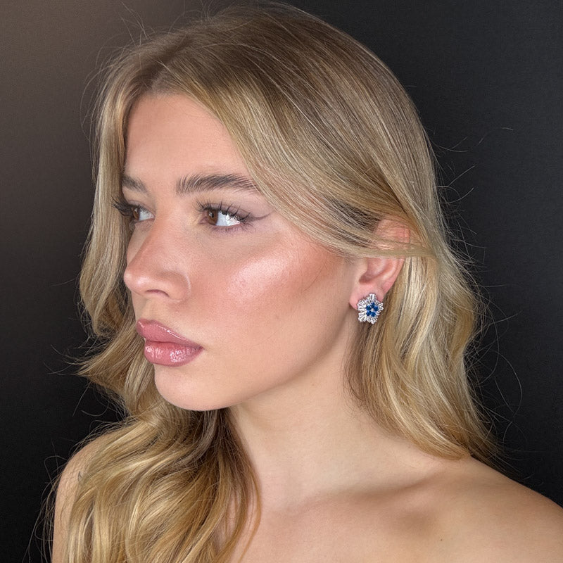 Palestro Milano Orecchini Stelle di pavè