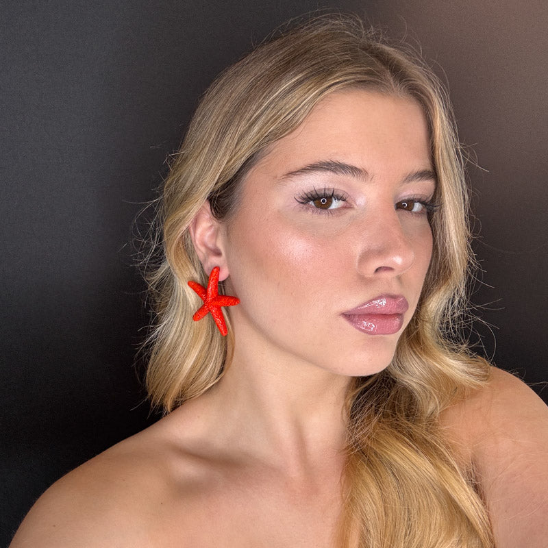 Palestro Milano Orecchini Stelle marine del Mediterraneo