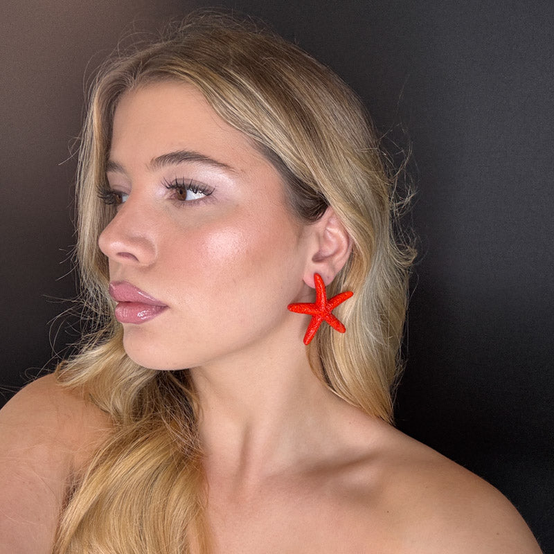 Palestro Milano Orecchini Stelle marine del Mediterraneo