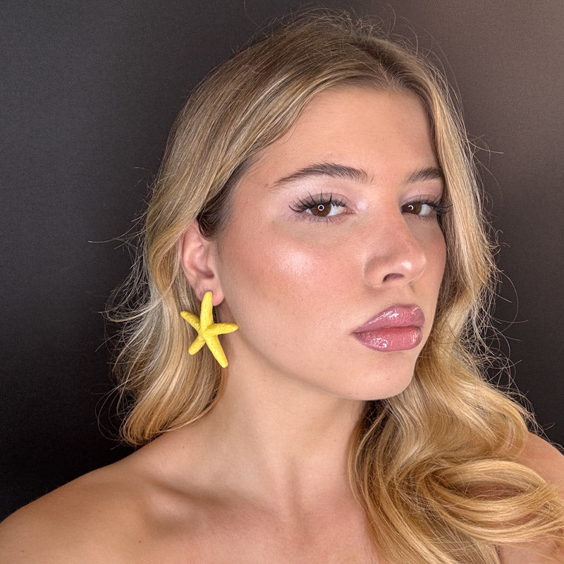 Palestro Milano Orecchini Stelle marine del Mediterraneo