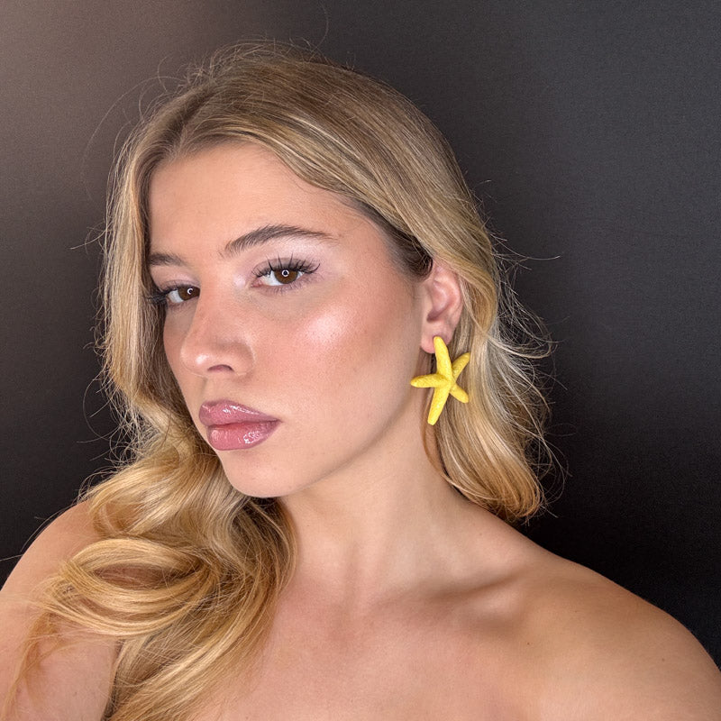 Palestro Milano Orecchini Stelle marine del Mediterraneo