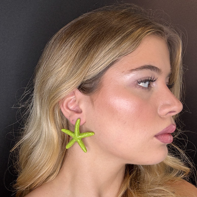 Palestro Milano Orecchini Stelle marine del Mediterraneo