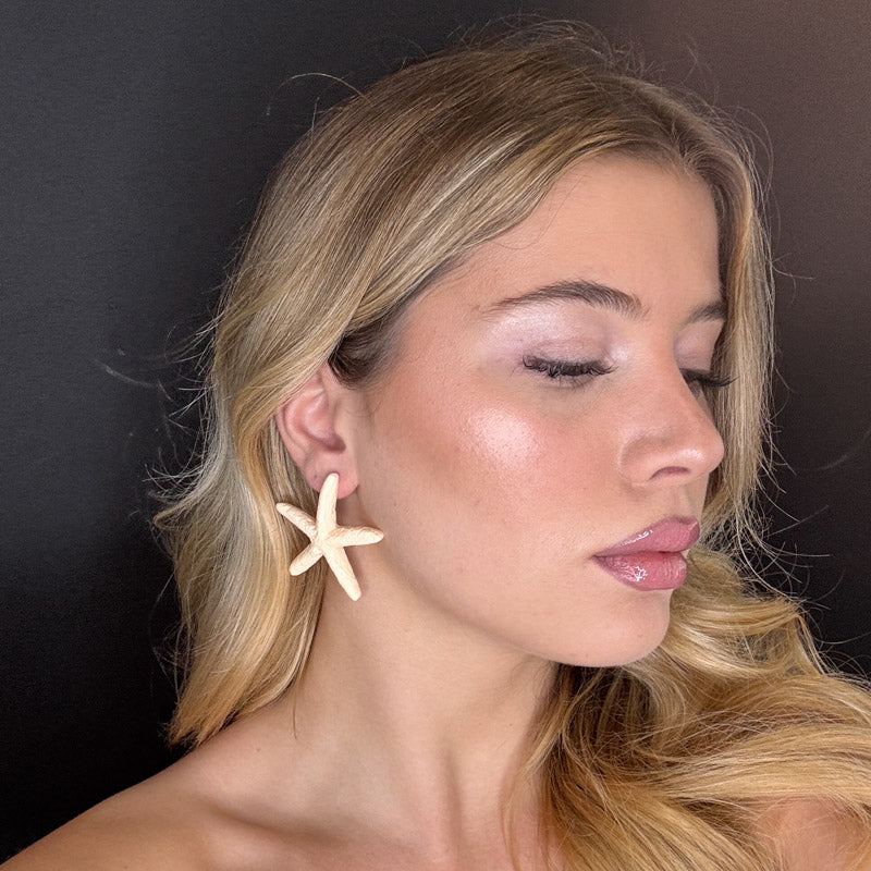 Palestro Milano Orecchini Stelle marine del Mediterraneo