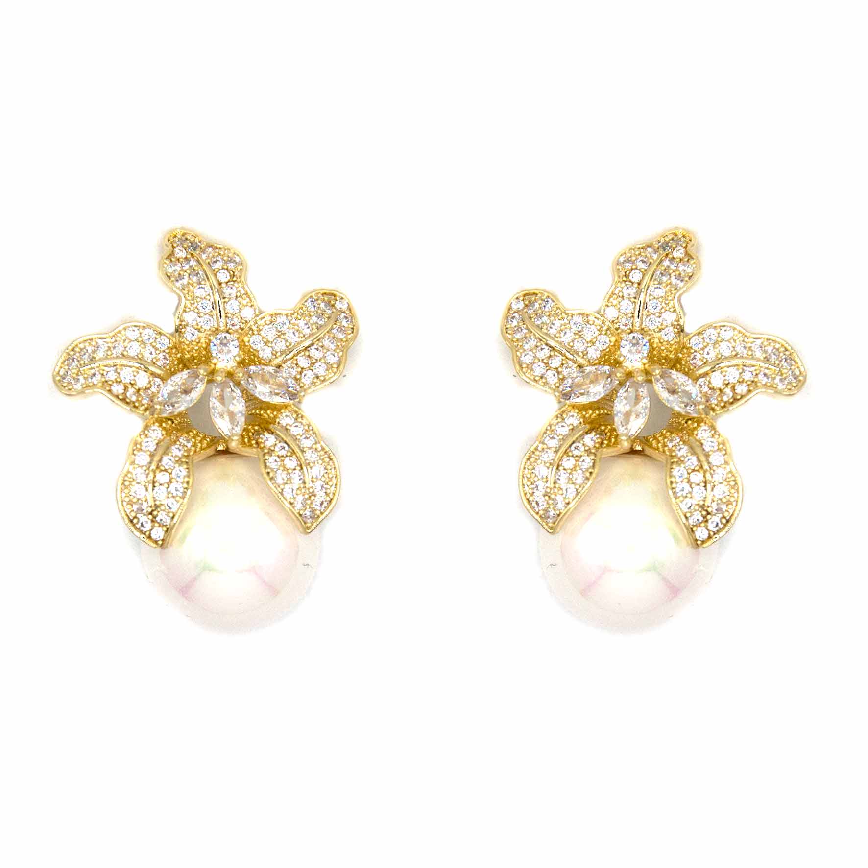 Palestro Milano Orecchini Stelle Marine perla