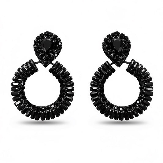 Palestro Milano Orecchini Tesori a Goccia Black