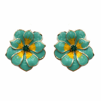 Palestro Milano Orecchini Tiffany e Giallo Fiore Sfumato