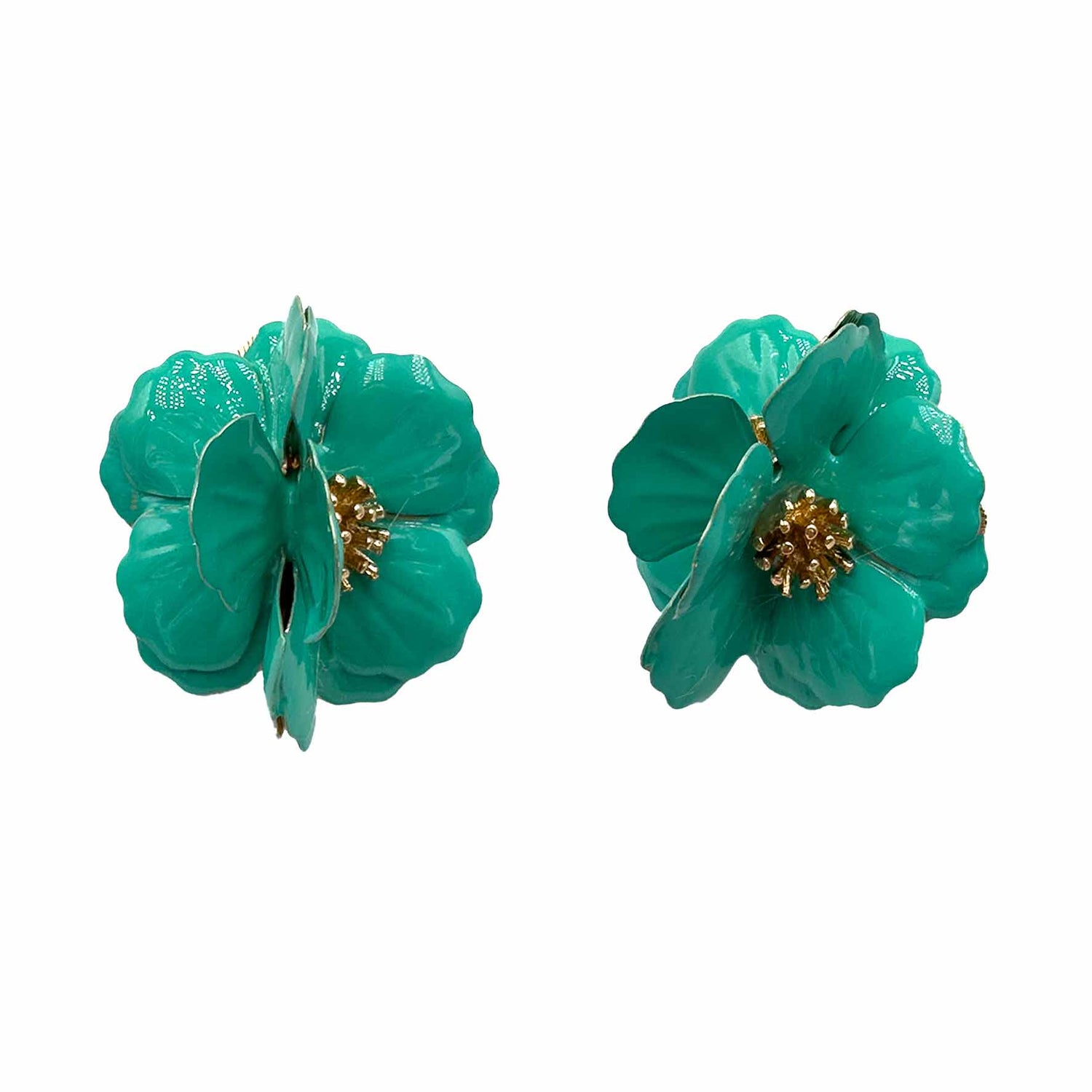 Palestro Milano Orecchini Tiffany Fiorellini tridimensionali