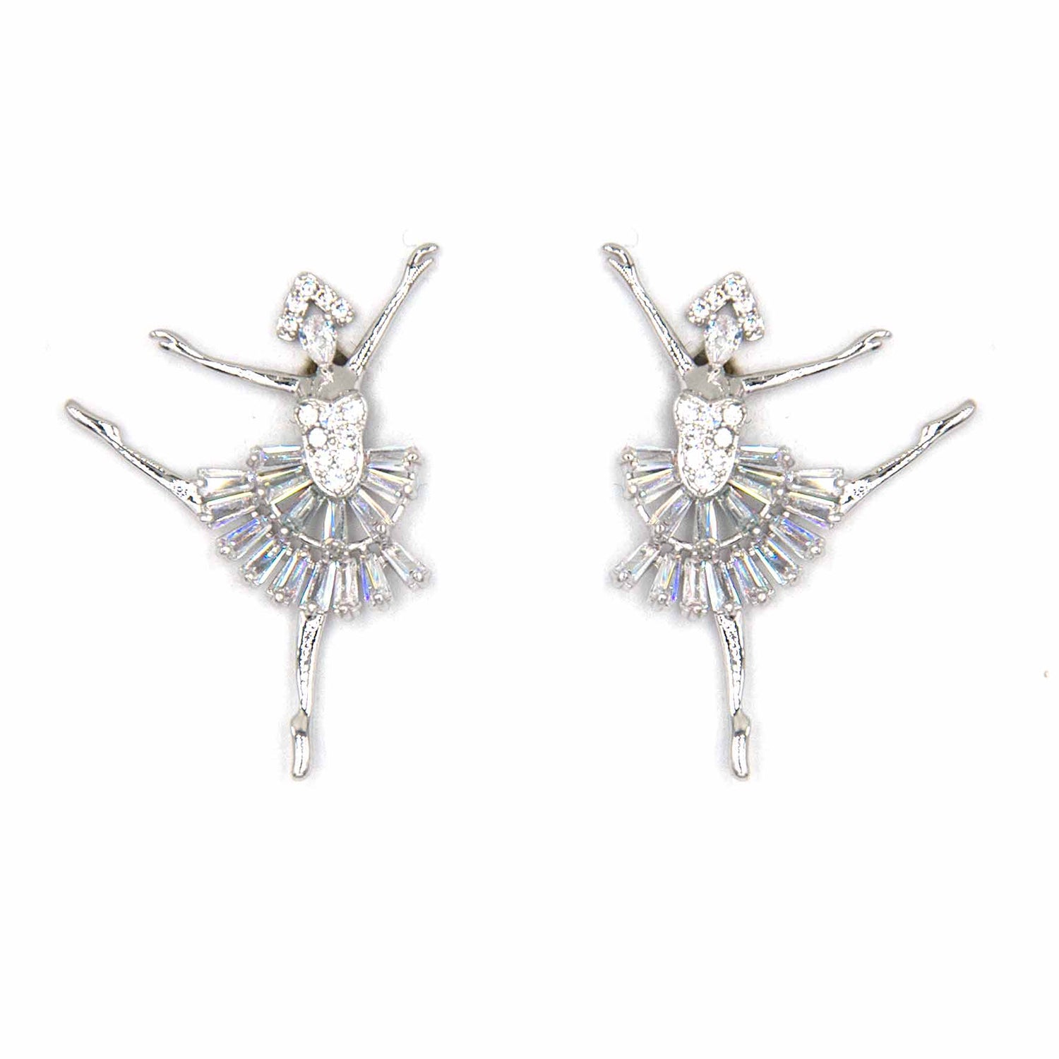 Palestro Milano Orecchini Total Silver Ballerina