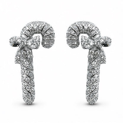 Palestro Milano Orecchini Total Silver Candy di Pavè