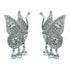 Palestro Milano Orecchini Total Silver Farfallina a tre gocce