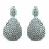Palestro Milano Orecchini Total Silver Goccia di Pavè